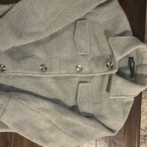 CI SONO Gray Wool-Blend Jacket